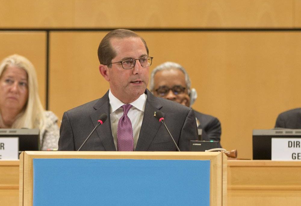 Remarks By Hhs Secretary Alex Azar At The 71st World Health Assembly